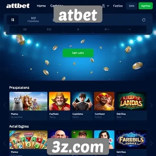 Atbet oferece vasta gama de jogos e apostas