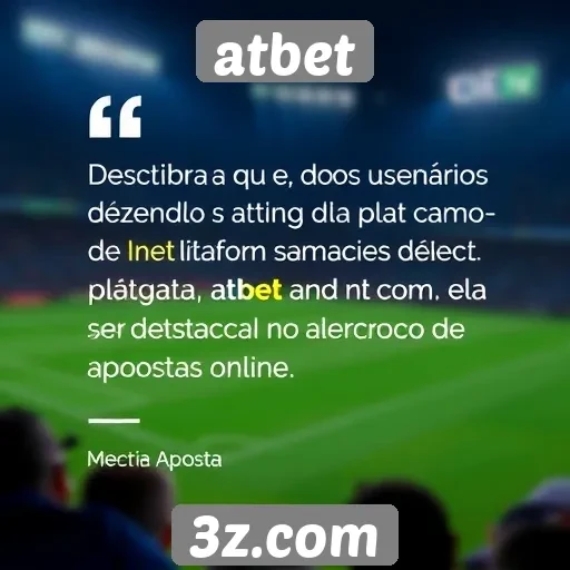 Opiniões de usuários sobre a plataforma atbet
